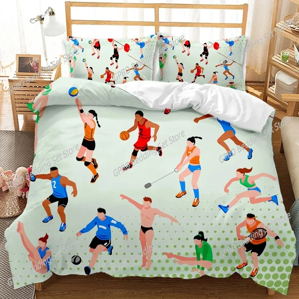 Sports Duvet Cover Set Taekwon - огляд і ціна Badminton Queen