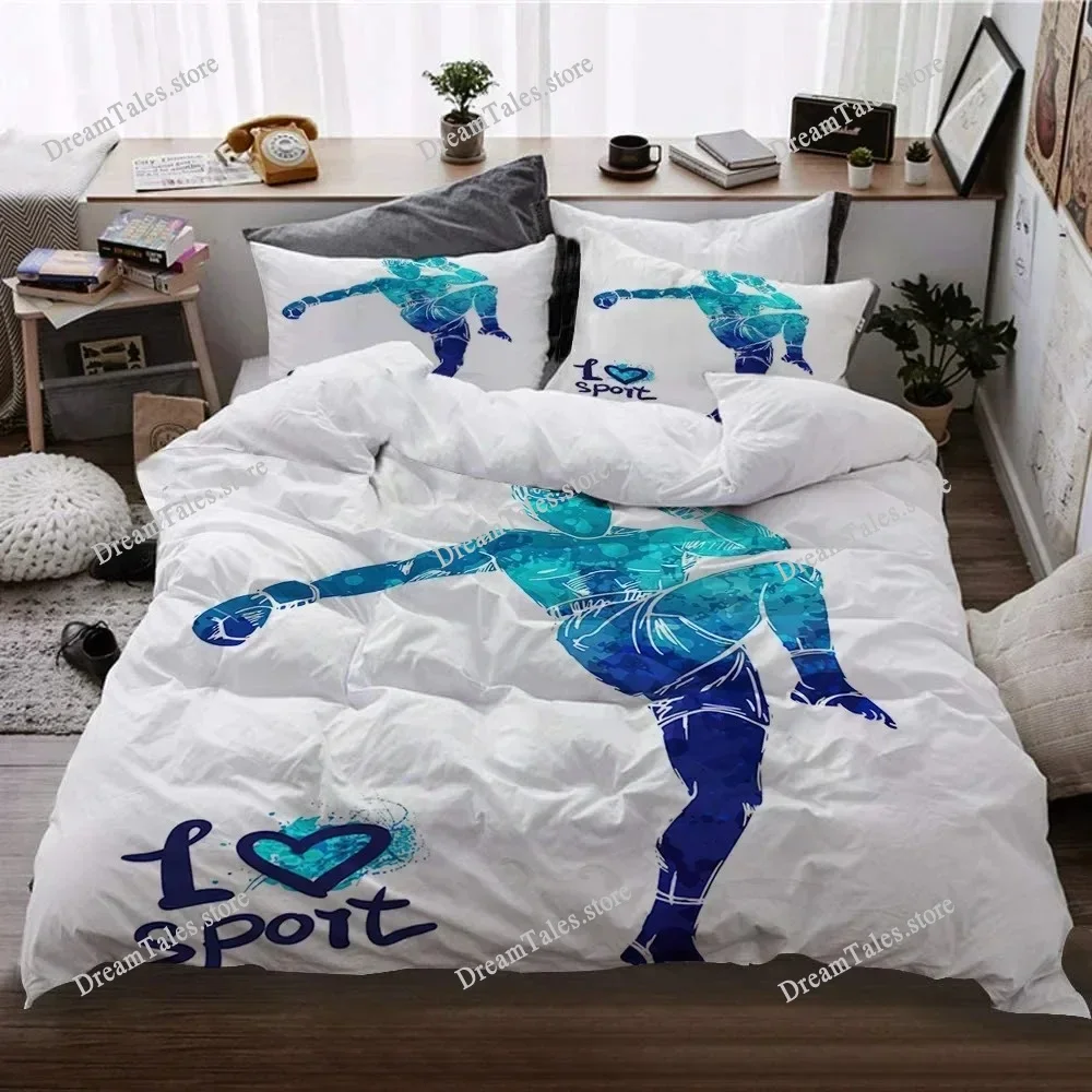 Sports Duvet Cover Set Taekwon - огляд і ціна Badminton Queen