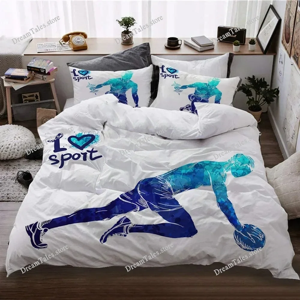 Sports Duvet Cover Set Taekwon - огляд і ціна Badminton Queen