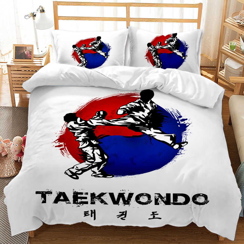 Sports Duvet Cover Set Taekwon - огляд і ціна Badminton Queen