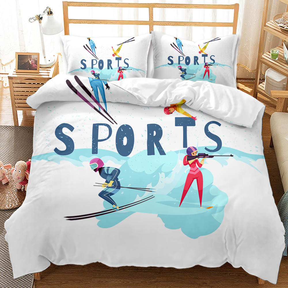 Sports Duvet Cover Set Taekwon - огляд і ціна Badminton Queen