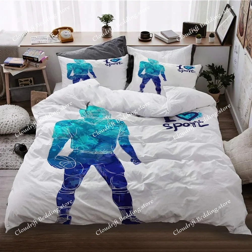Sports Duvet Cover Set Taekwon - огляд і ціна Badminton Queen
