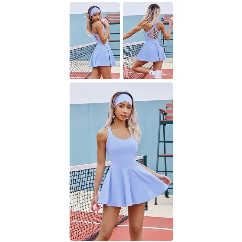 2026 Women Tennis Dress One-Pi - огляд і ціна Badminton Queen