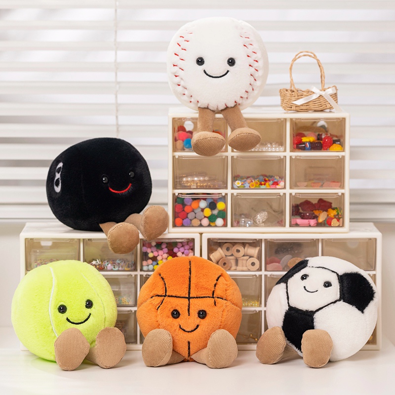 10cm Cute Basketball Football  - огляд і ціна Badminton Tv
