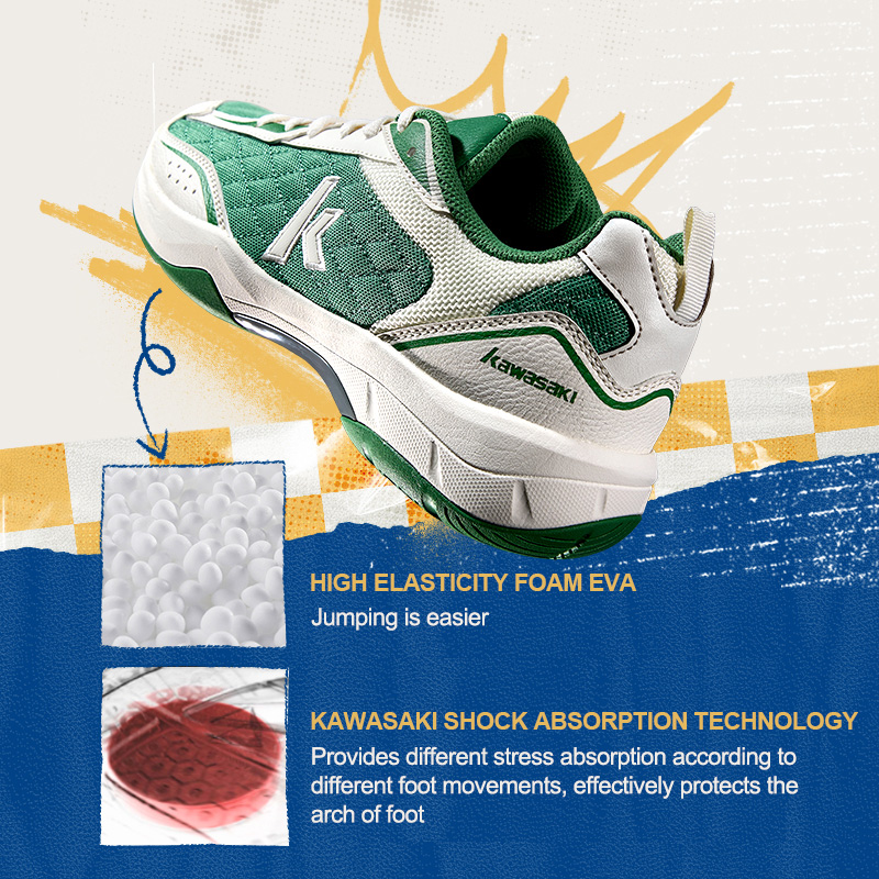 Kawasaki Retro High elasticity - огляд і ціна Badminton Footwork