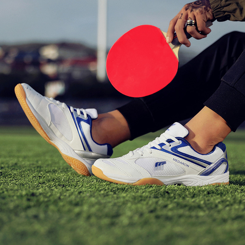 Men Table Tennis Shoes Trainin - огляд і ціна Badminton Footwork
