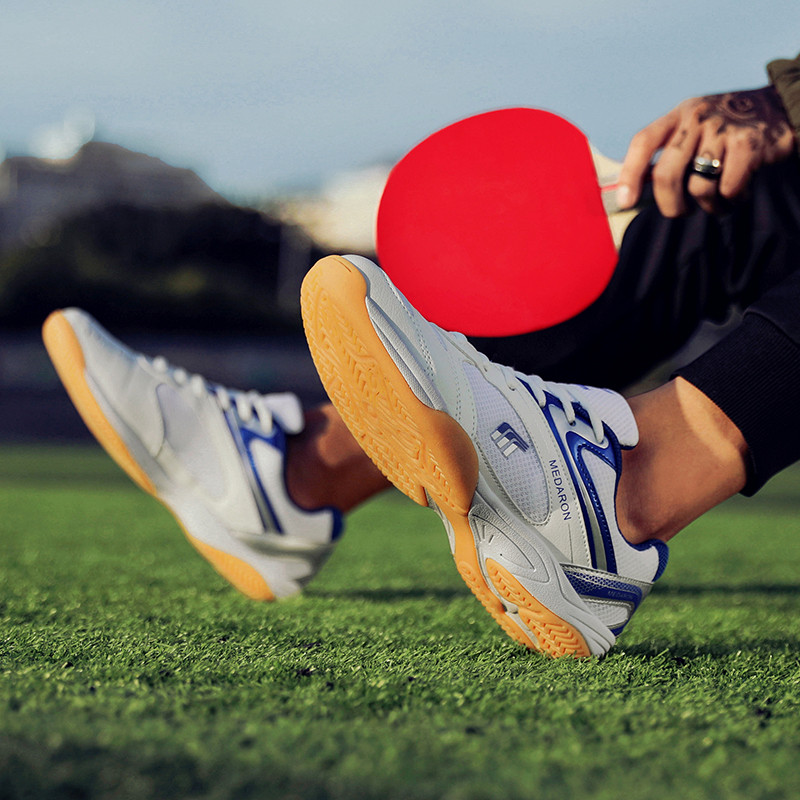 Men Table Tennis Shoes Trainin - огляд і ціна Badminton Footwork