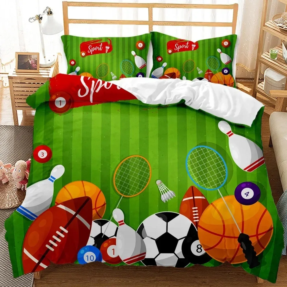 Sports Duvet Cover Set Taekwon - огляд і ціна Badminton Queen