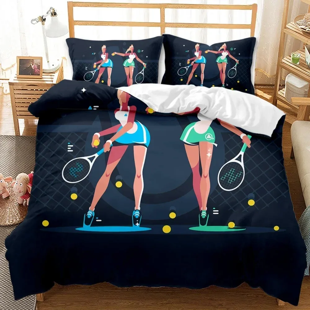 Sports Duvet Cover Set Taekwon - огляд і ціна Badminton Queen