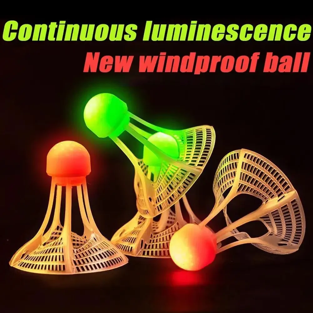1/5pcs Glow Badminton Shuttlec - огляд і ціна Badminton Shuttlecock