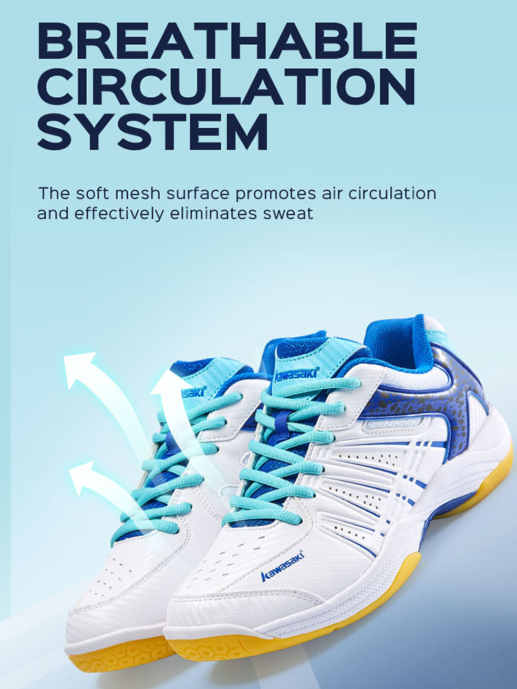 Kawasaki  Badminton Shoes Brea - огляд і ціна Badminton Footwork